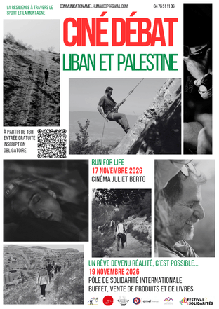 Ciné-débat : Liban et Palestine 17 et 19 novembre 2026