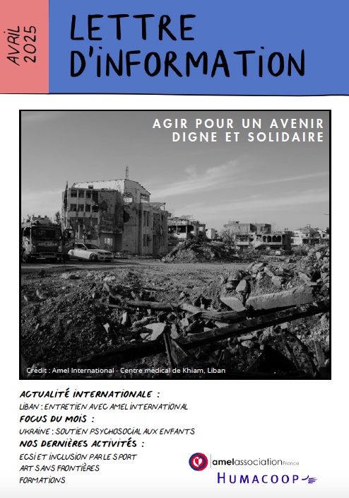 Newsletter Humacoop-Amel France Avril 2025