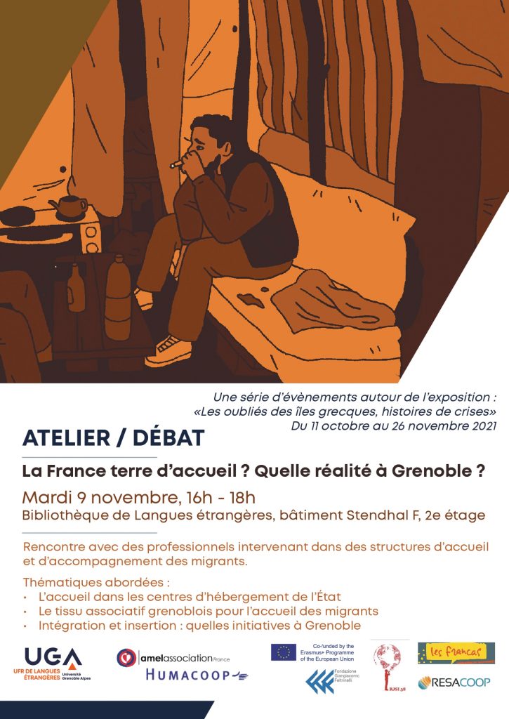 Atelier/débat : La France terre d'accueil ? Quelle réalité à Grenoble ?