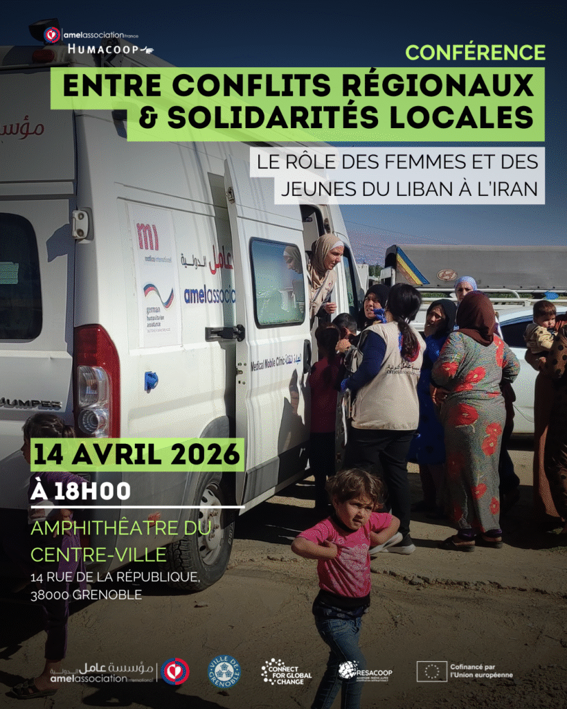 14/04/2026 - Entre conflits régionaux & solidarités locales : le rôle des femmes et des jeunes du Liban à l'Iran