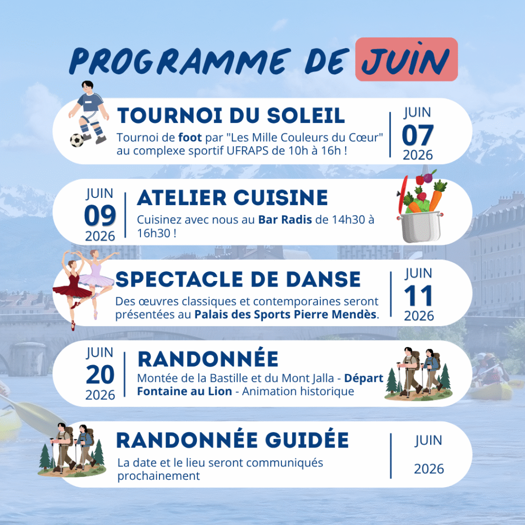 Sport et culture avec Amel France - Juin 2026