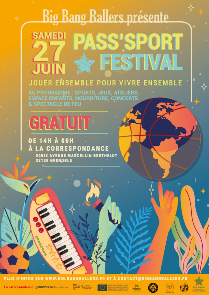 27/06/2026 : Pass'sport Festival à la Correspondance